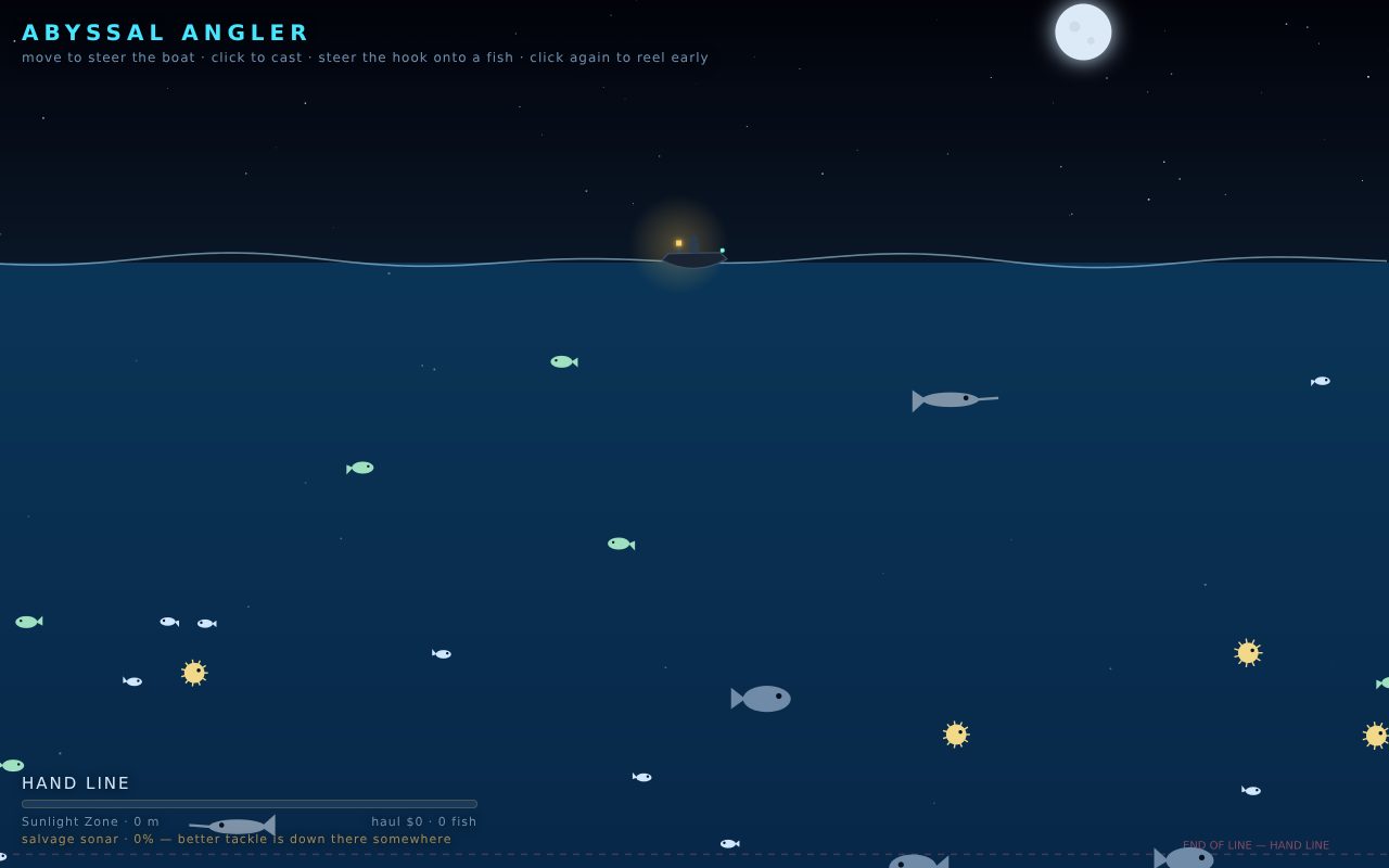 Screenshot of Abyssal Angler