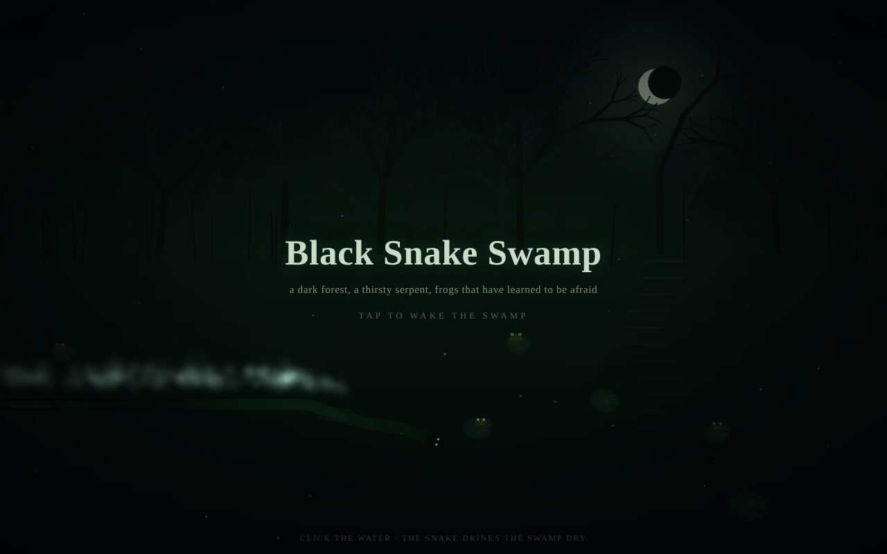 Screenshot of Black Snake Swamp