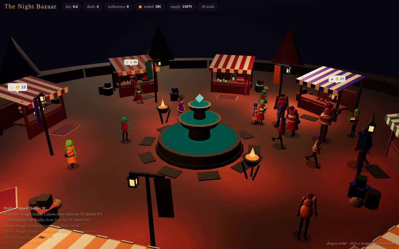 Screenshot of The Night Bazaar