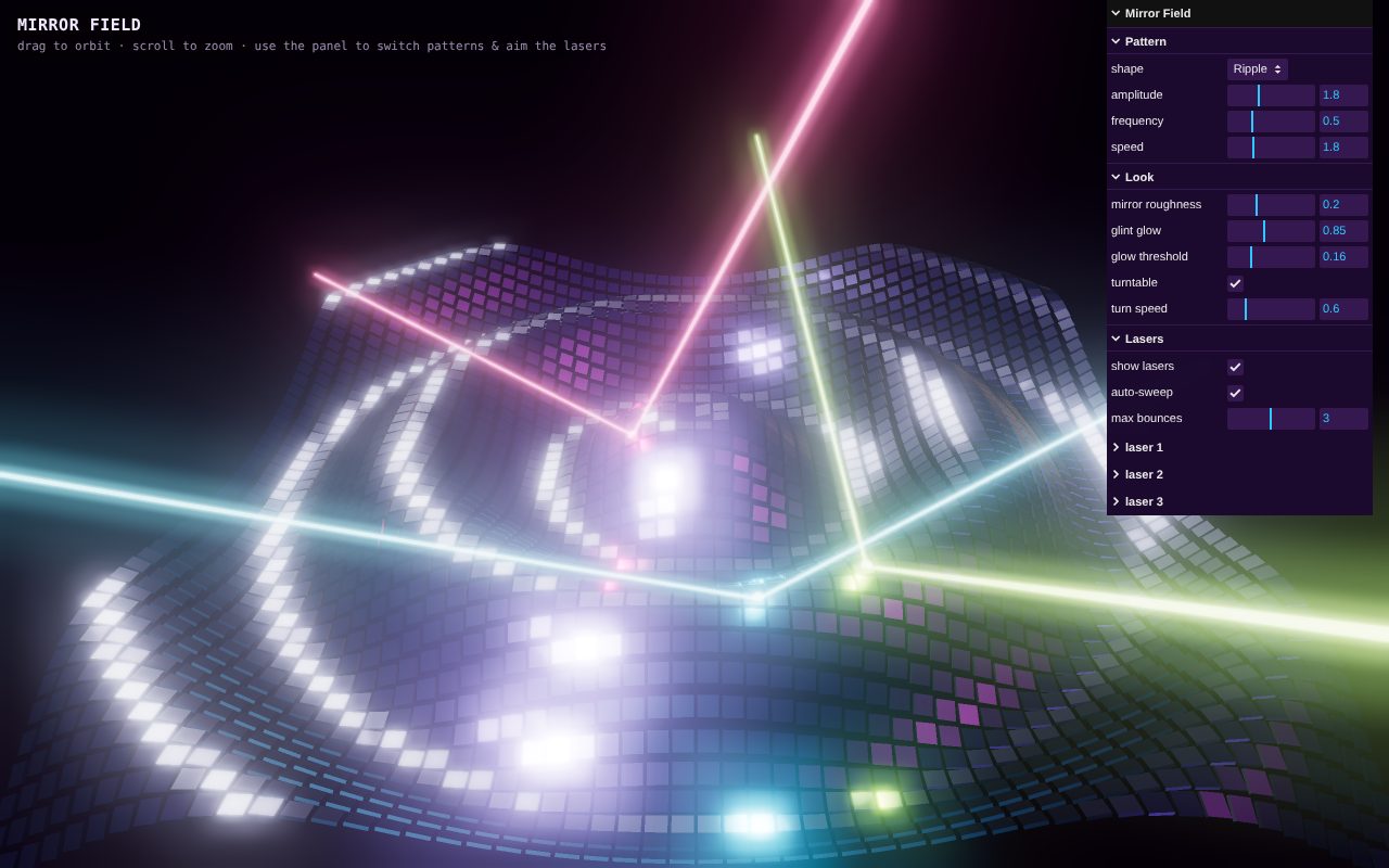 Screenshot of Mirror Field