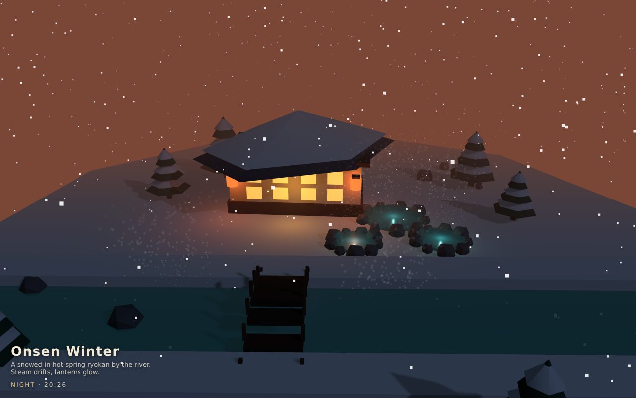 Screenshot of Onsen Winter