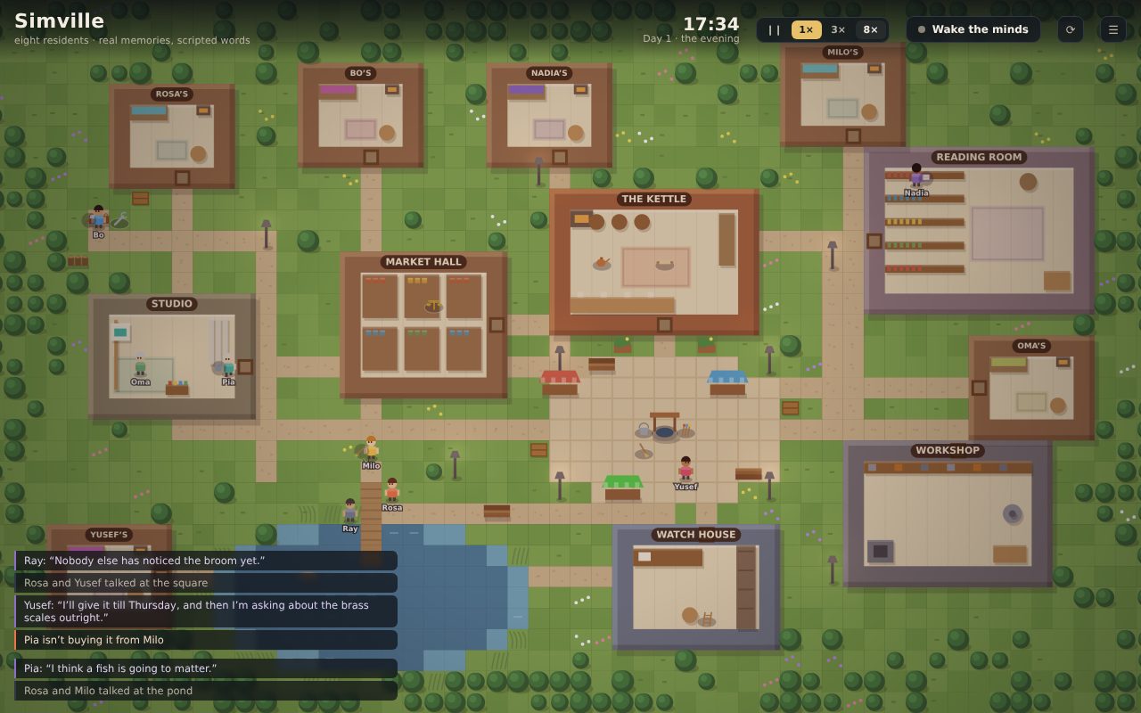 Screenshot of Simville