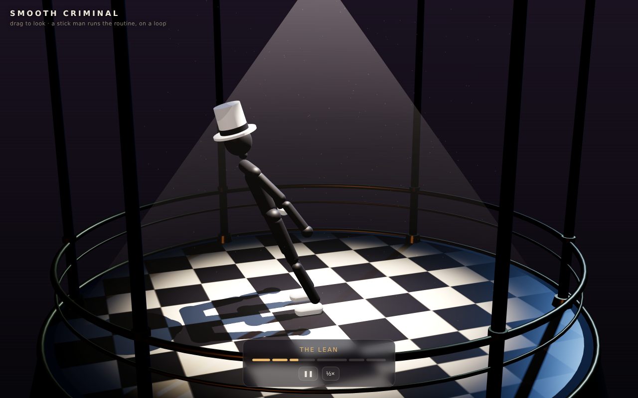 Screenshot of Smooth Criminal