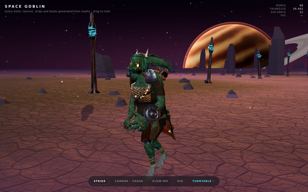 Screenshot of Space Goblin