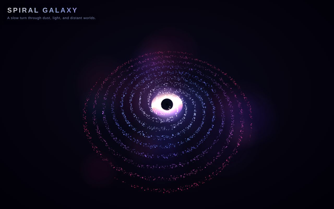 Screenshot of Spiral Galaxy